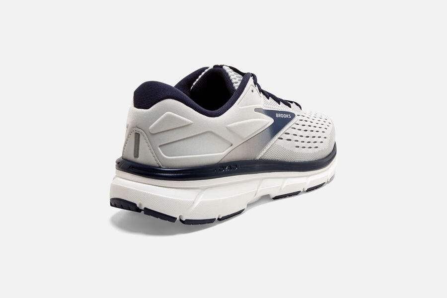 Brooks Running Shoes Mens White/Black - Dyad 11 Road - 9510-FIGRO